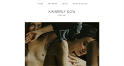 Desktop Screenshot of kimberlydow.com